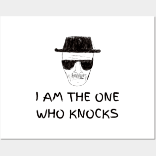 "I AM THE ONE WHO KNOCKS" Breaking Bad Posters and Art